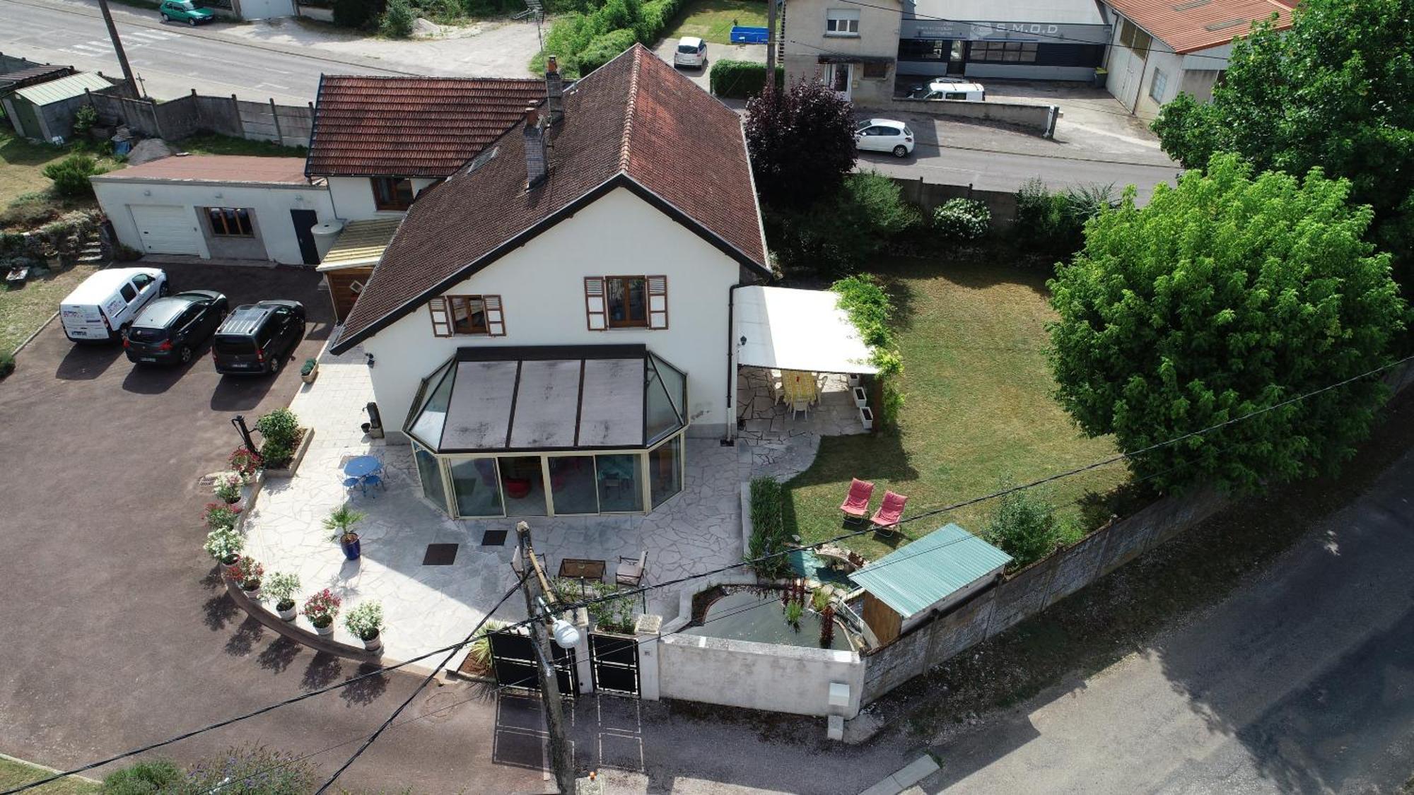 Au Bon Vivant Dampierre-sur-Salon Exteriör bild